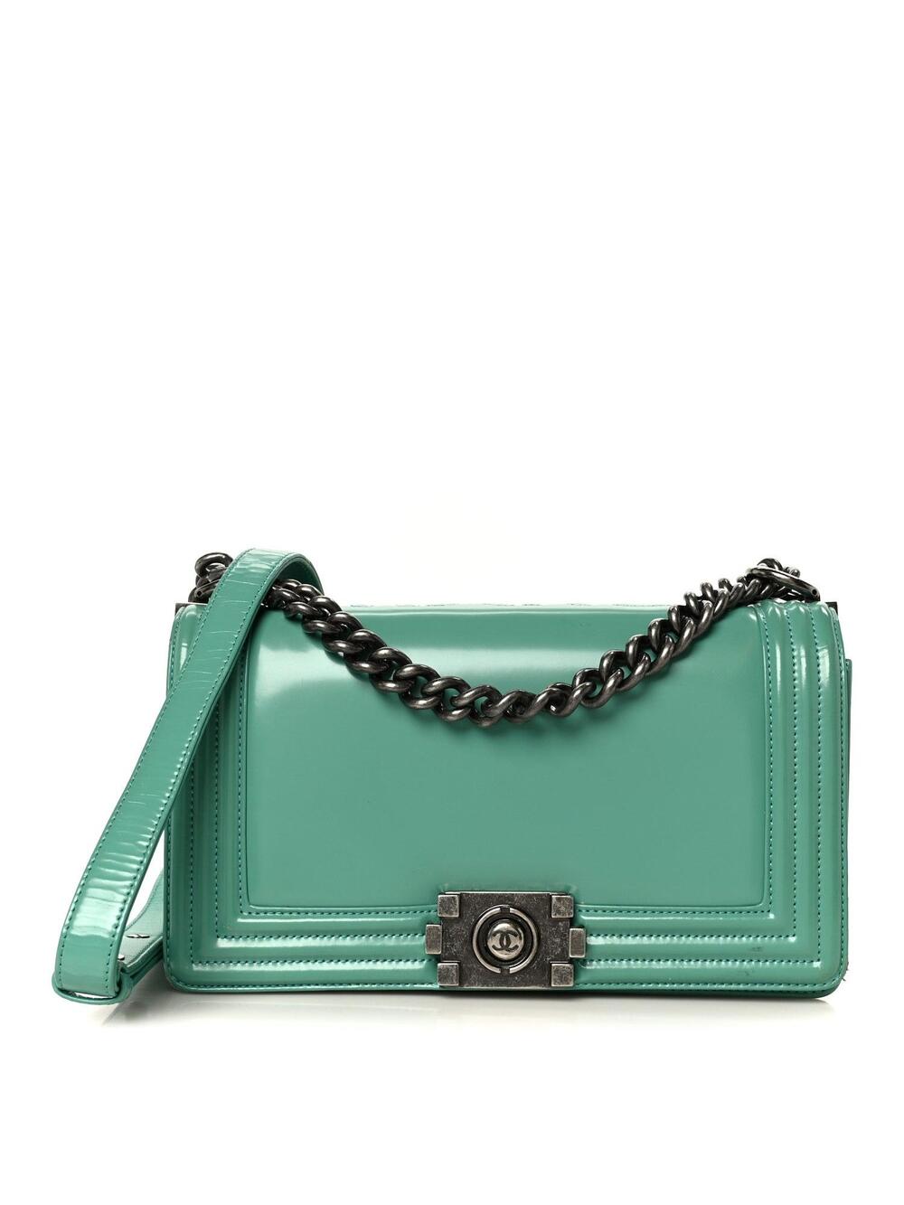 Chanel Glazed Calfskin Medium Boy Flap #270081C17B